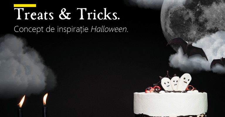 <span><strong>Treats&amp;Tricks.<br/></strong>Inspirație de <em>Hallowen.</em></span>
<span/>