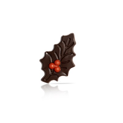 Holly leaf dark with berry
