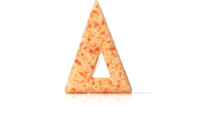 Blizzard triangle white/red