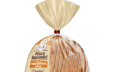 Pâinea Smarandei cu fibre dietetice.