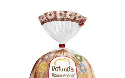Rotunda Românească cu semințe și maia, feliată