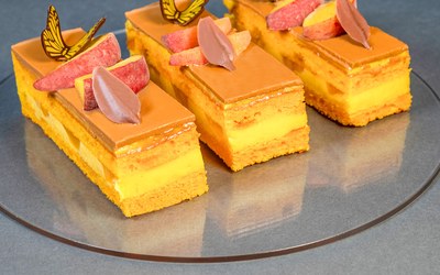 Mini Peach&Orange Cake