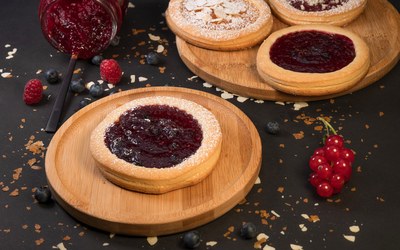 Forest Fruit Tart.