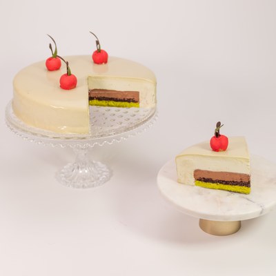 Pistachio Cherry Cake